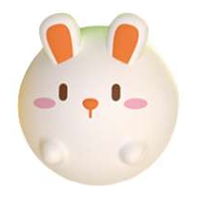 Rabbit bath ball